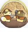 タヌキとキツネ がま口 小銭入れ