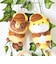 タヌキとキツネ (タヌキ) マスコットキーホルダー