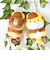 タヌキとキツネ (キツネ) マスコットキーホルダー
