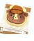タヌキとキツネ (タヌキ) ぬいぐるみバッジ