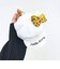 サンリオ ハローキティ ヒョウ柄 帽子型ポーチ ブラウン Sanrio