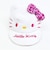 サンリオ ハローキティ ヒョウ柄 帽子型ポーチ ピンク Sanrio