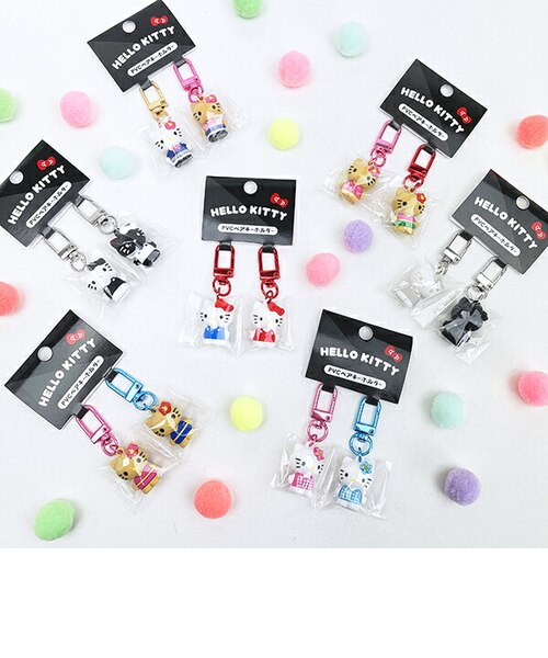 レア‼️ハローキティ ペアストラップ サンリオ ハローキティ PVCペアキーホルダー Sanrio｜パーフェクト