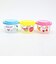 サンリオ ウサハナ ジョイント式薄肉保存容器3Pセット ランチ 日本製 Sanrio