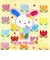 サンリオ ウサハナ エコバッグ イエロー Sanrio
