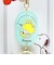 スヌーピー レモン アクリルキーチェーンウォッチ (グリーン×イエロー) 時計 SNOOPY