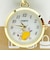 スヌーピー レモン アクリルキーチェーンウォッチ (グリーン×イエロー) 時計 SNOOPY
