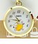 スヌーピー レモン アクリルキーチェーンウォッチ (グリーン×イエロー) 時計 SNOOPY