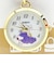 スヌーピー ブドウ アクリルキーチェーンウォッチ (パープル) 時計 SNOOPY