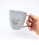 スヌーピー チャーリーブラウン マグカップ(L) (グレー) パステルカラー樹脂食器 コップ SNOOPY