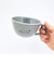 スヌーピー チャーリーブラウン スープカップ (グレー) パステルカラー樹脂食器 コップ SNOOPY