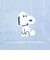 スヌーピー ぬいぐるみ 巾着 ブルー ポーチ SNOOPY