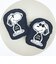 スヌーピー ジョークール ダイカットポーチ 横顔 ブラック SNOOPY