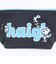 スヌーピー 舟形ポーチ ブラック haigh SNOOPY
