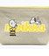 スヌーピー チャーリーブラウン 舟形ポーチ ベージュ moikka SNOOPY