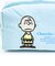 スヌーピー チャーリーブラウン コスメポーチ アップリケ SNOOPY