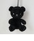 クマアンドベア 推しハグベア ぬいぐるみ (ブラック) マスコット テディベア kuma and bear