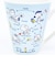 スヌーピー 相関図 コミカルマグカップ (ブルー) コップ SNOOPY