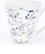 スヌーピー 相関図 コミカルマグカップ (ホワイト) コップ SNOOPY
