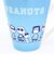 スヌーピー コミカルマグカップ (ブルー) コップ ピーナッツギャングシリーズ SNOOPY