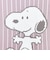 スヌーピー チャーリーブラウン ニット ミニトートバッグ パープル SNOOPY