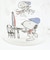 スヌーピー ダブルウォール耐熱グラス コップ カフェシェフ SNOOPY