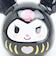 サンリオ クロミ だるまの 貯金箱 Sanrio