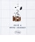 スヌーピー 巾着(M) journey ポーチ SNOOPY