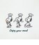 スヌーピー 巾着 グリーン シェフシリーズ SNOOPY
