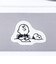 スヌーピー リール付きシングルパスケース アップリケ グレー 定期入れ SNOOPY