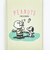 スヌーピー シングルパスケース 情景 イエロー 定期入れ SNOOPY