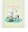スヌーピー シングルパスケース 情景 イエロー 定期入れ SNOOPY