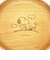 スヌーピー お座り 木製丸プレート14.5cm 食器 木製キッチングッズシリーズ SNOOPY