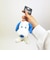 スヌーピー 60’S マスコットキーホルダー (水色) SNOOPY