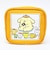 サンリオ ポムポムプリン スクエアポーチ オレンジ Sanrio