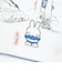 ミッフィー miffy 鳥獣戯画 フェイスタオル 川遊び