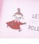 ムーミン リトルミイ フラット メッシュポーチ MOOMIN