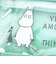 ムーミン (ムーミン＆ソフス) クリアメッシュバッグ MOOMIN