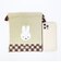 ミッフィー miffy 巾着(M) (ベージュ) ダイアゴナルチェックシリーズ