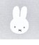 ミッフィー miffy 巾着(M) (グレー) ダイアゴナルチェックシリーズ