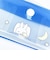 ミッフィー miffy おやすみ ふたごポーチ (ブルー)