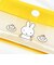 ミッフィー miffy お食事 ふたごポーチ (イエロー)