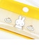 ミッフィー miffy お食事 ふたごポーチ (イエロー)
