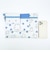ミッフィー miffy 3連ポーチ (アイボリー) ブルードレスシリーズ