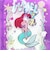 ディズニープリンセス アリエル クリアシールバインダー 文具 Disney