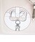 mikko(ミッコ) Lil ala mode(リル アラモード) ムース アクリルカラビナホルダー キーホルダー