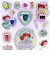 ディズニープリンセス アリエル グリッタージュエルシール 文具 Disney