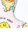水森亜土 プリントポケットタオル ニャ～ ハンカチ