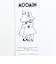 ムーミン ヨクサル＆スナフキン フラットトートバッグ パステル ライトパープル MOOMIN
