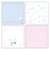 ミッフィー miffy メモパッド・スクエア (friends) ブルー 文具 日本製